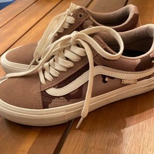 UNISEX VANS- DESERT CAMO OLD SKOOL PRO